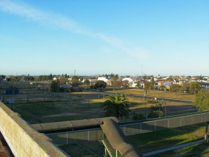 La Plata, calle 72 vista desde el techo del Estación Provincial