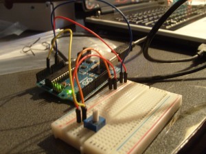 Interfaz midi simple con Arduino - http://elarteylatecnologia.com.ar