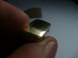 Clavija en bronce 1. Mayo 2011